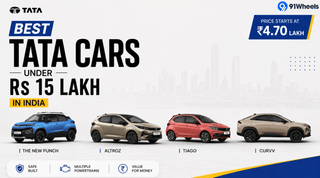 Best Tata Cars Under Rs 15 Lakh in India
